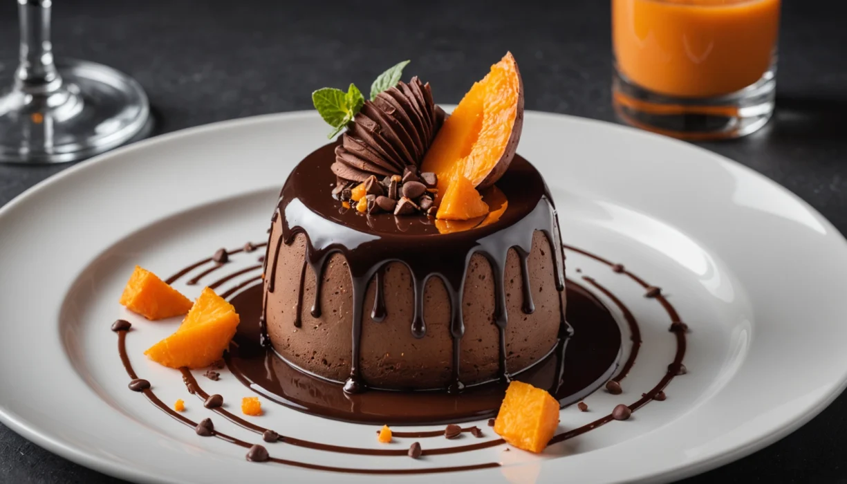 gâteau chocolat patate douce