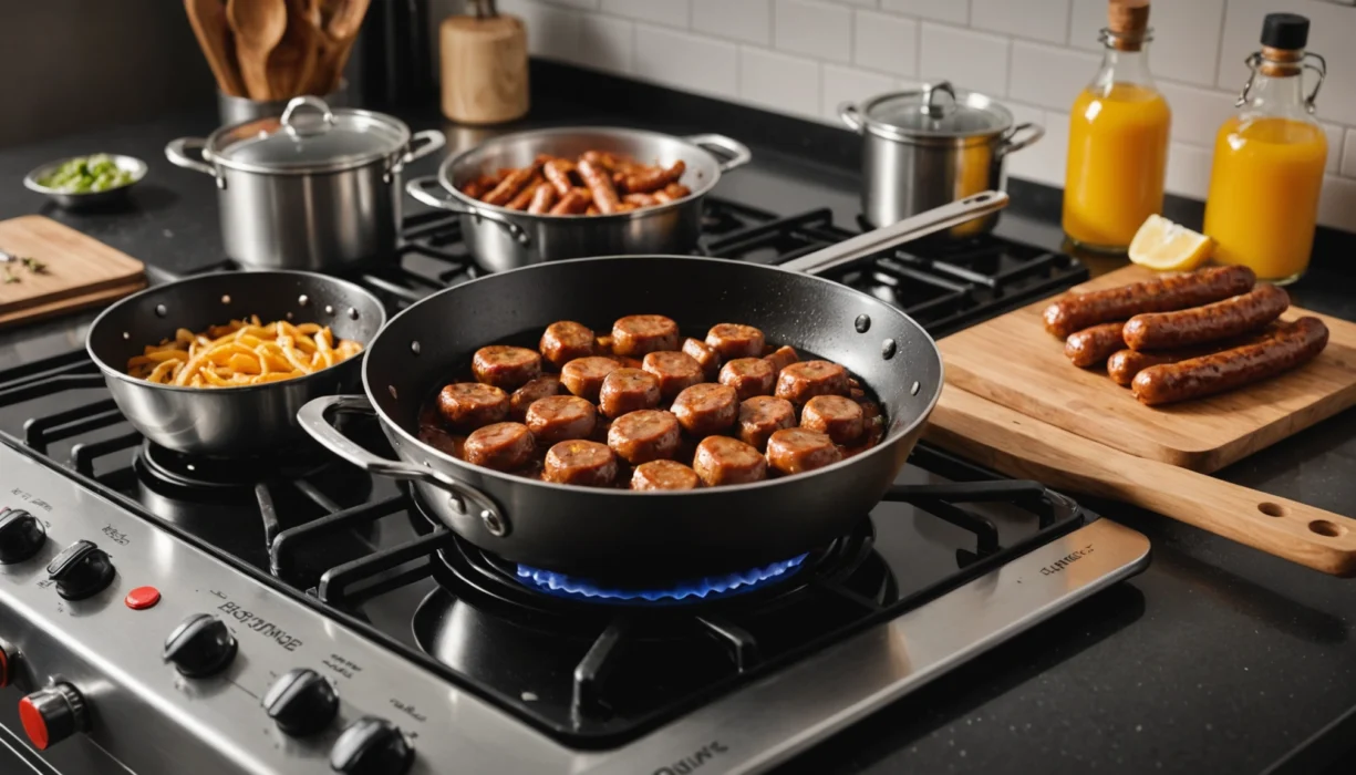 temps de cuisson des merguez